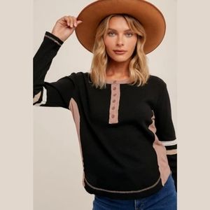 Urban Outfitters BDG Basil Henley Tee
